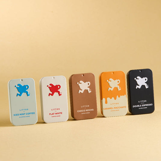 Littos Coffee Chews tasting set 10-tin assorted flavour pack
