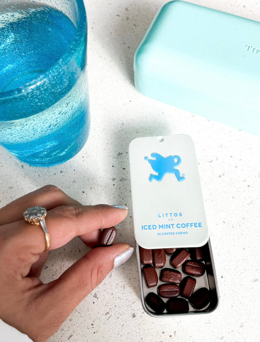Littos Iced Mint Coffee Chews portable coffee
