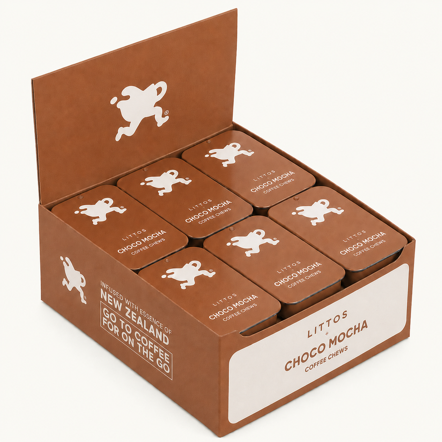 Littos Choco Mocha Coffee Chews 24-tin value pack
