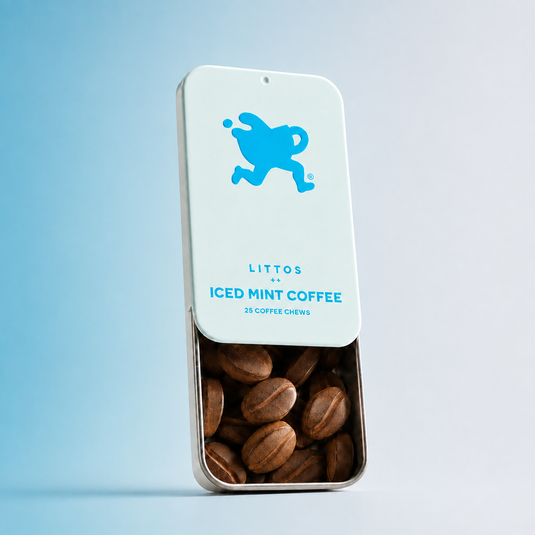 Littos Iced Mint Coffee Chews portable coffee