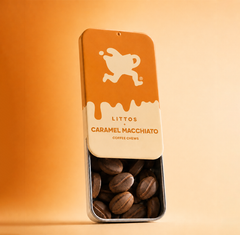 Littos Caramel Macchiato Coffee Chews lifestyle image
