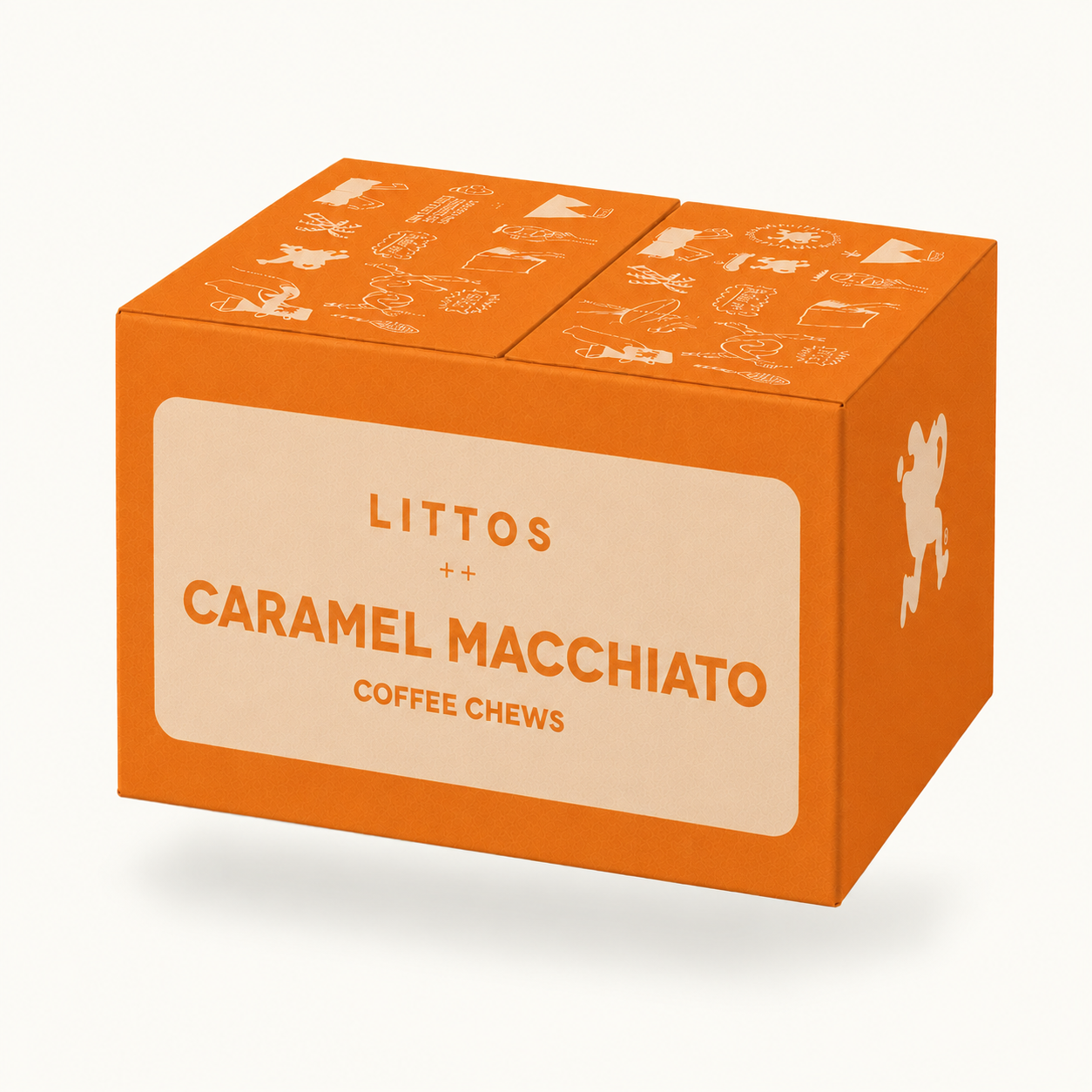 Littos Caramel Macchiato Coffee Chews portable coffee