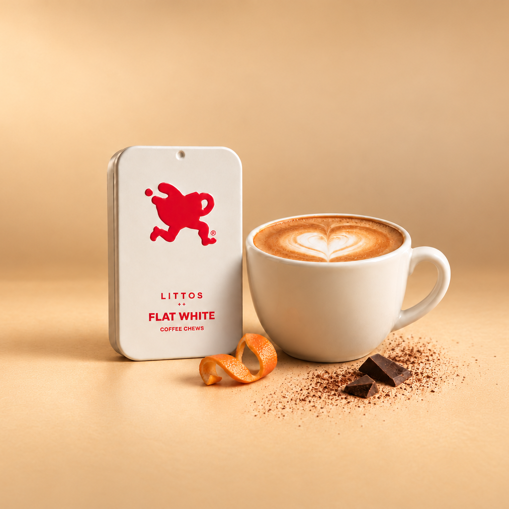Littos Flat White Coffee Chews lifestyle image