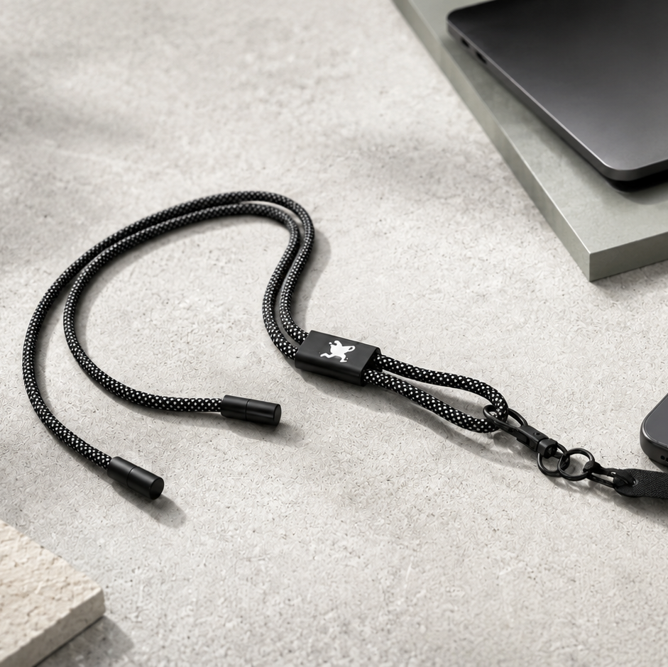 Littos Power Lanyard fashion tech accessory for everyday carry