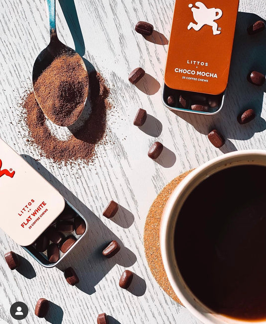Littos Choco Mocha Coffee Chews portable coffee