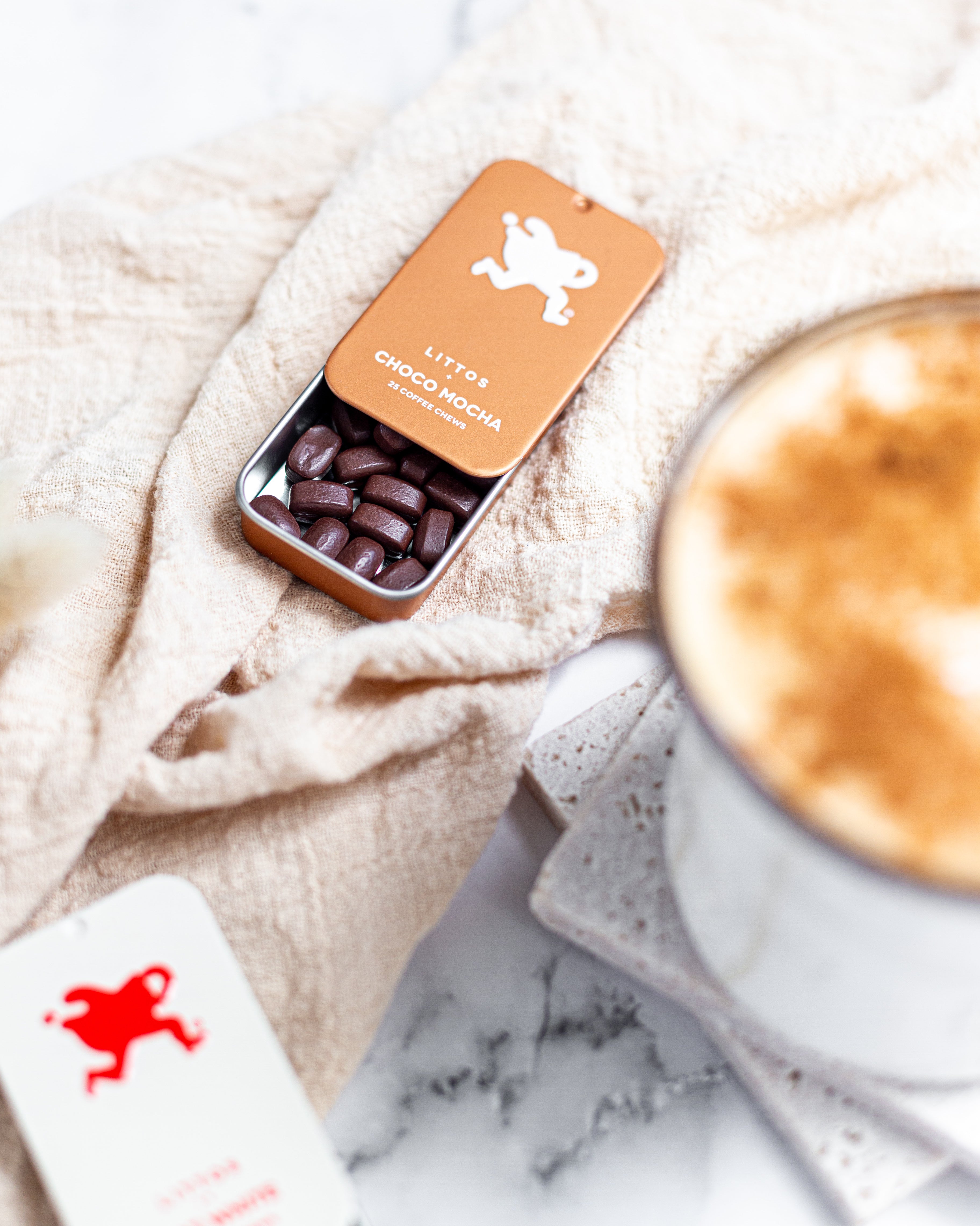Littos Choco Mocha Coffee Chews portable coffee
