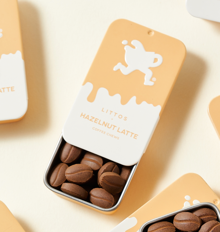Littos Hazelnut Latte Coffee Chews