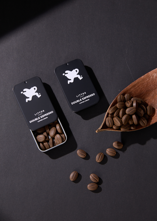 Littos Double Espresso Coffee Chews portable coffee